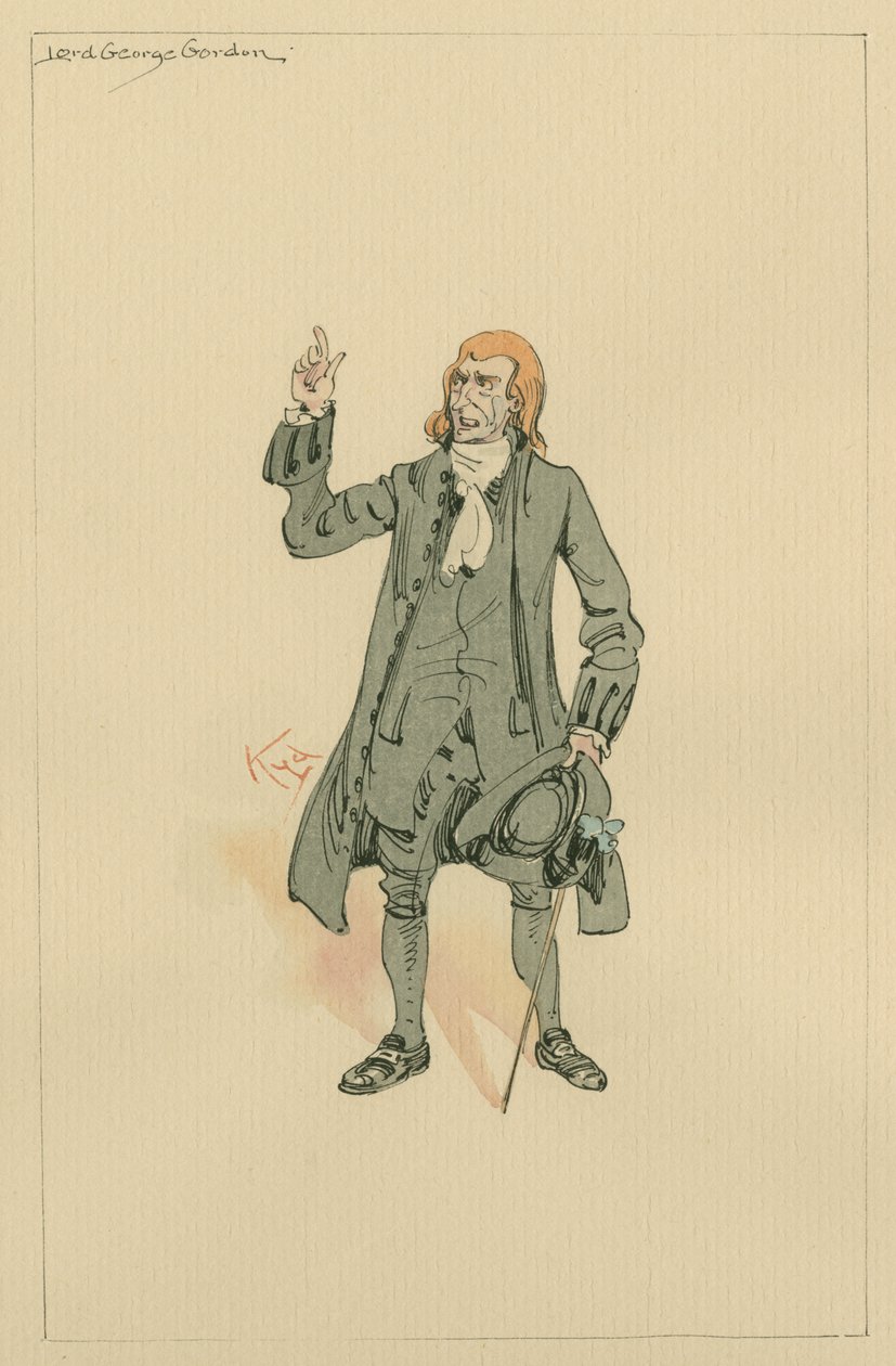 Lord George Gordon de Joseph Clayton Clarke