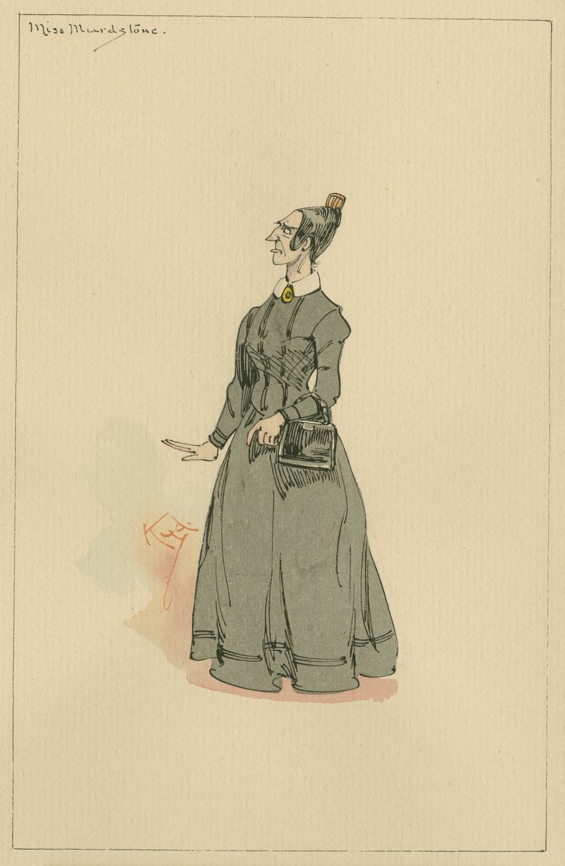 Miss Murdstone, c.1920s de Joseph Clayton Clarke