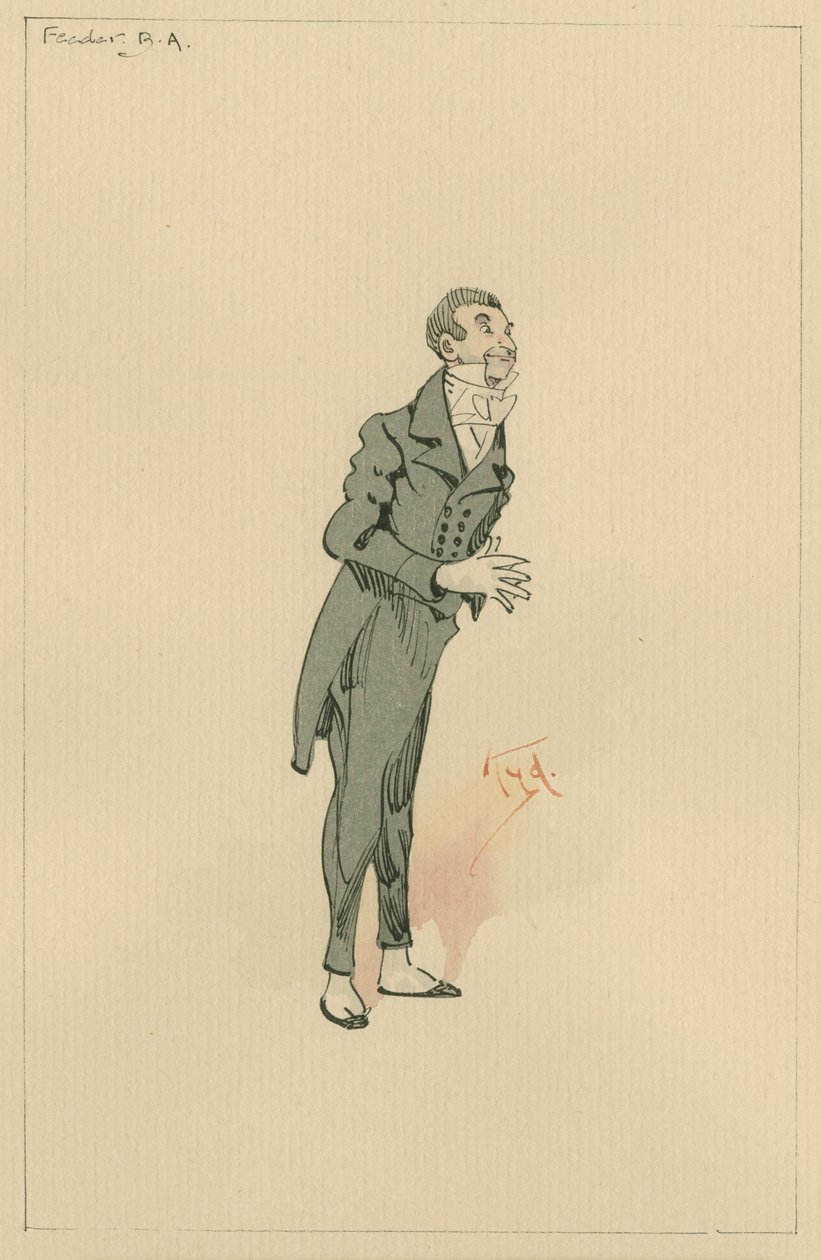 Sr. B. A. Feeder, c.1920s de Joseph Clayton Clarke