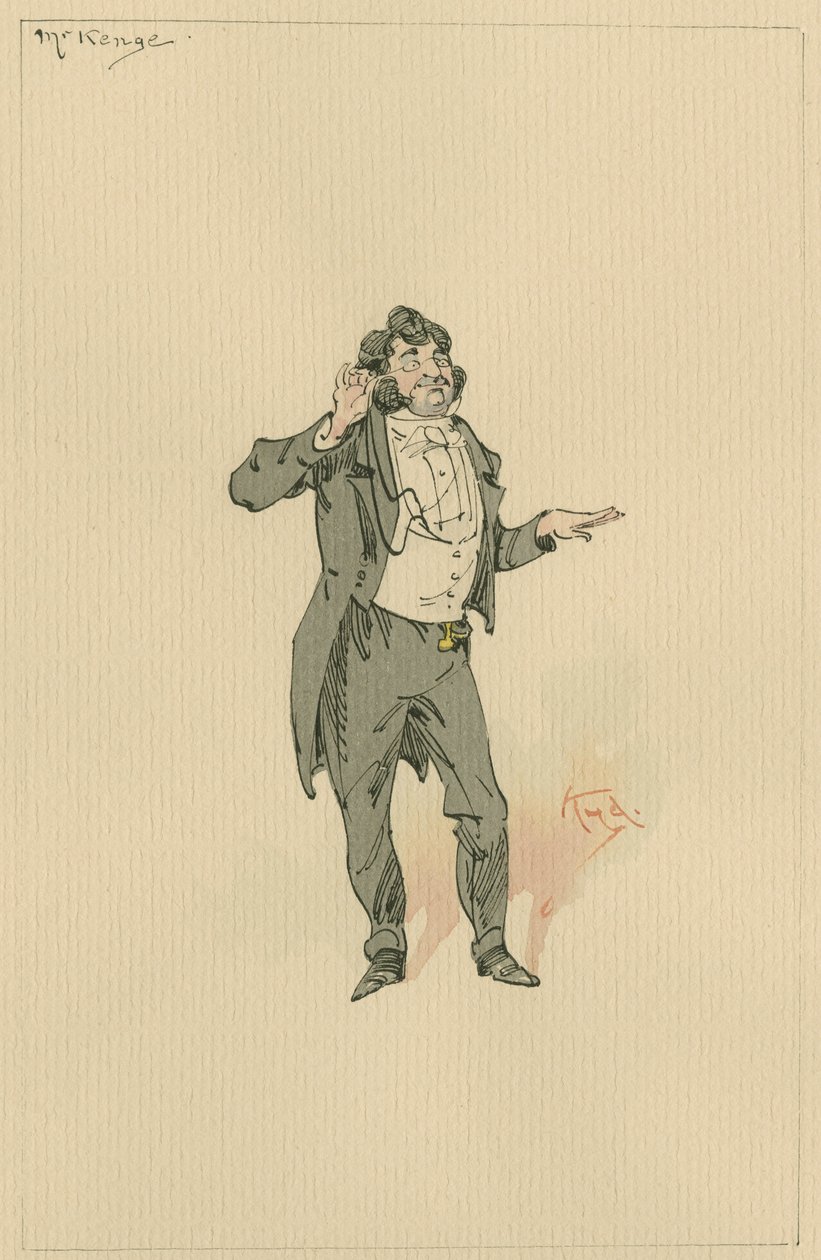Mr. Kenge, c.1920s de Joseph Clayton Clarke