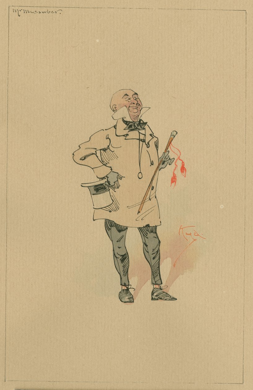 Mr. Micawber de Joseph Clayton Clarke