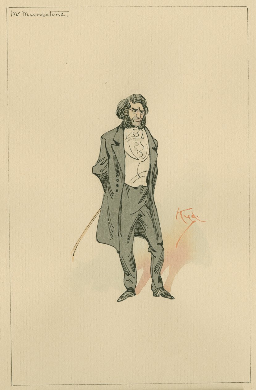 Mr Murdstone de Joseph Clayton Clarke