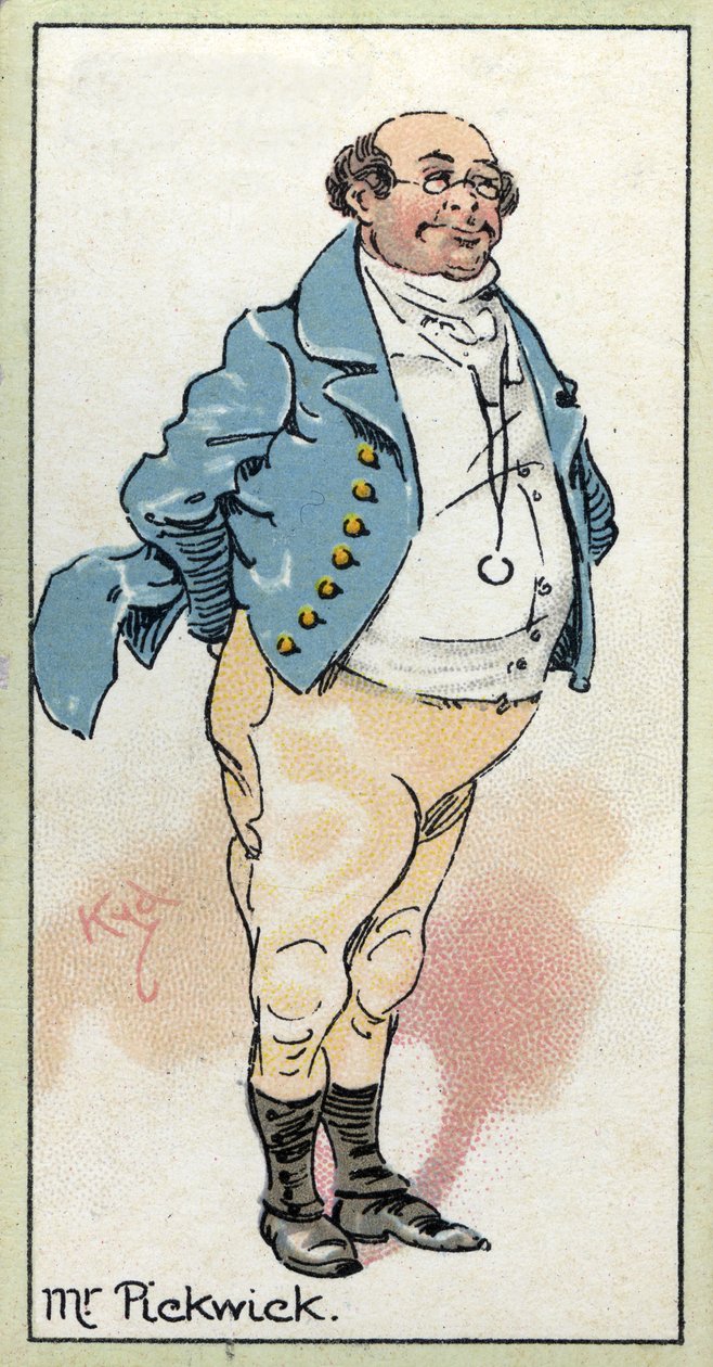 Mr. Pickwick, héroe de 