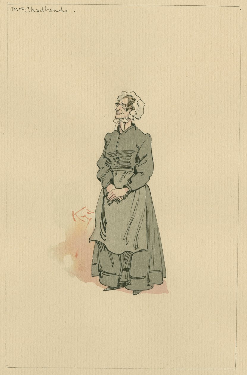 Mrs. Chadband, c.1920s de Joseph Clayton Clarke