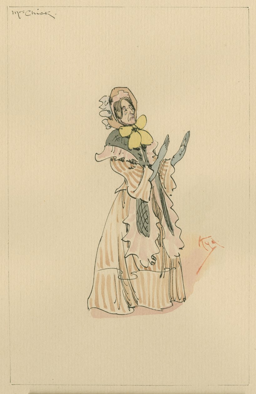 Mrs Chick, c.1920s de Joseph Clayton Clarke