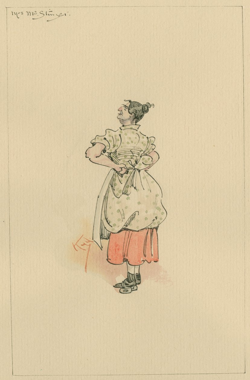 Sra. MacStinger, c.1920s de Joseph Clayton Clarke