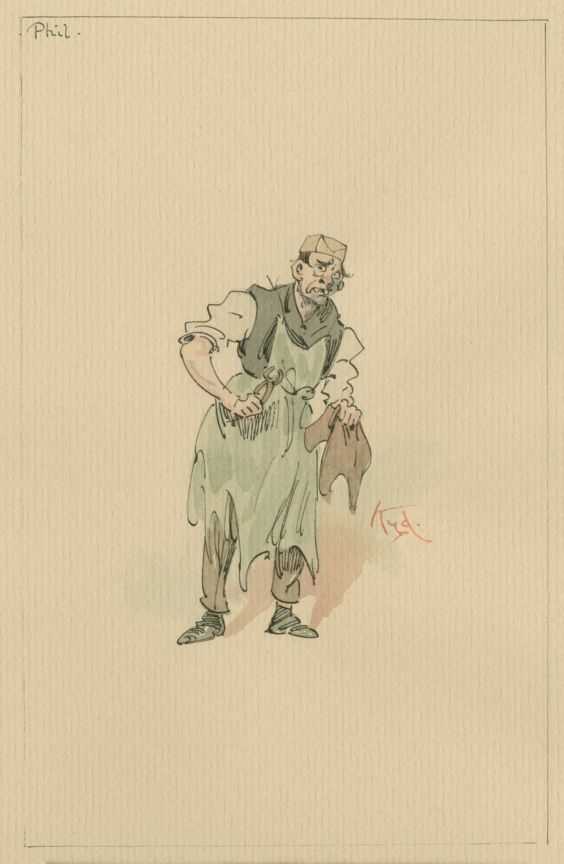 Phil Squod, c.1920s de Joseph Clayton Clarke