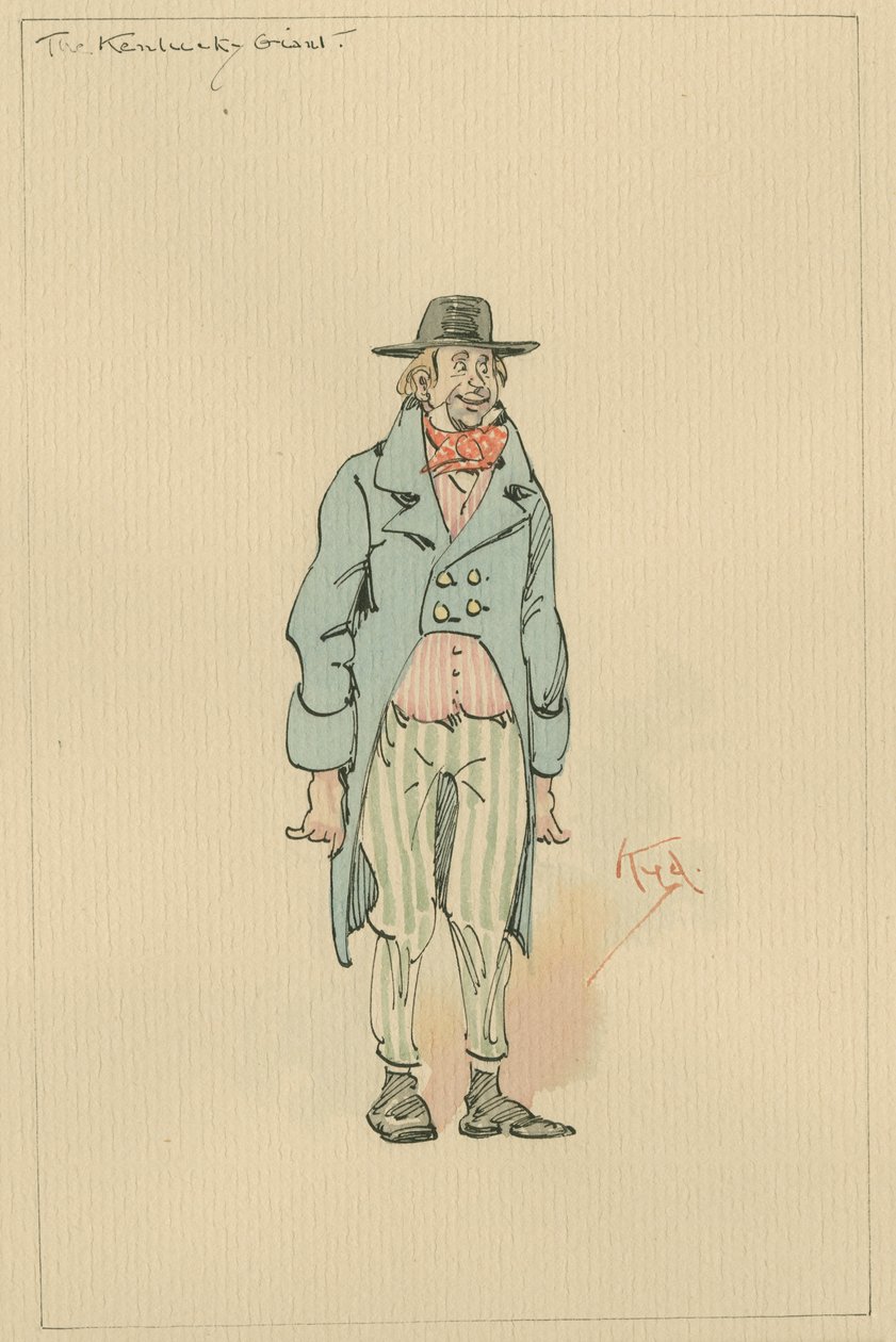 El gigante de Kentucky, c.1920s de Joseph Clayton Clarke