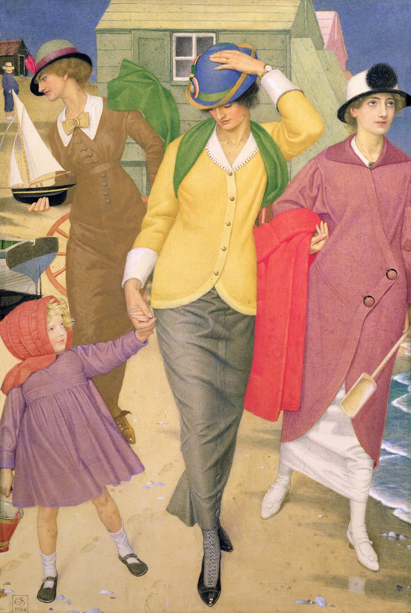 A lo Largo de la Orilla, 1914 de Joseph Edward Southall