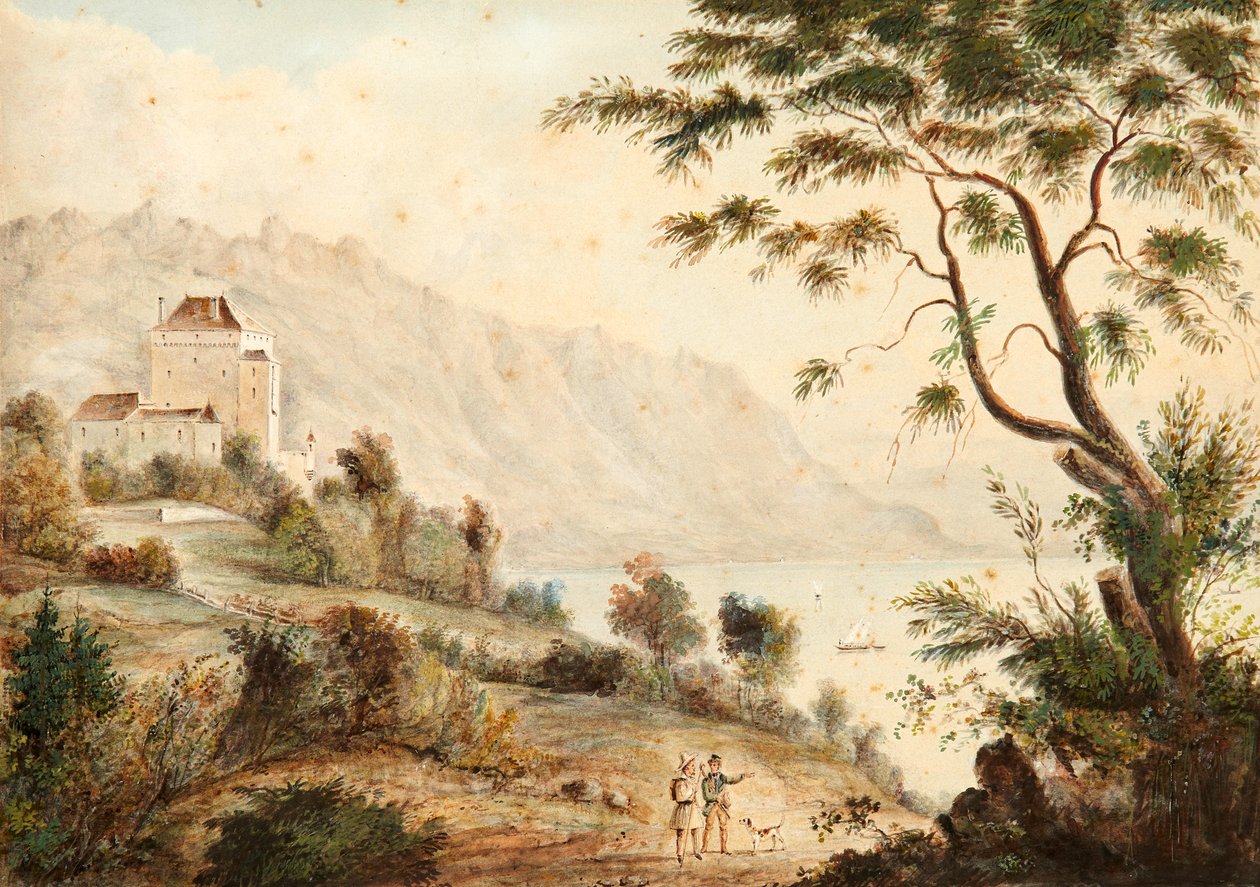 El castillo de Chatelard de Joseph Eugène Desvernois