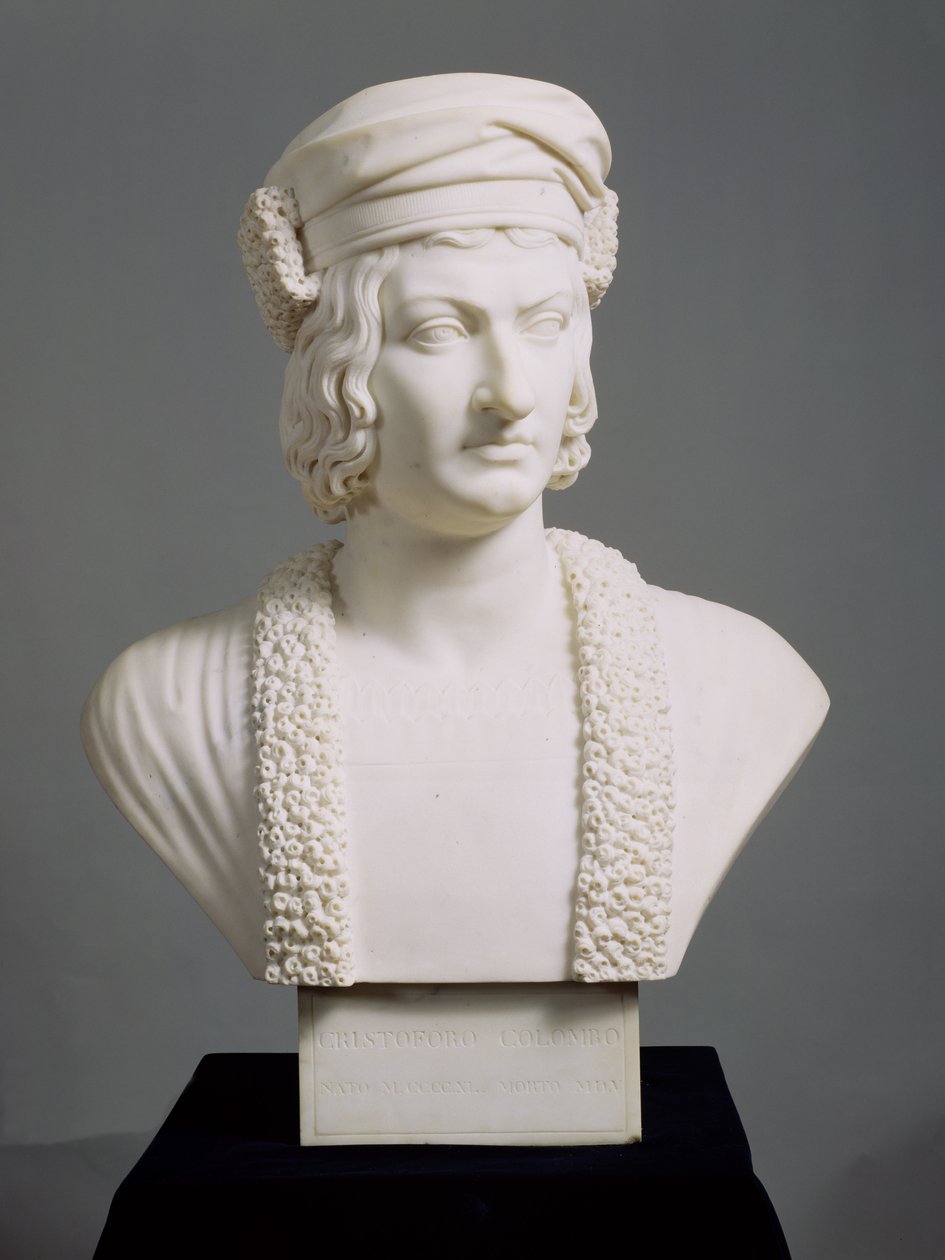 Cristóbal Colón (1446-1506) c.1836-45 de Joseph Gott
