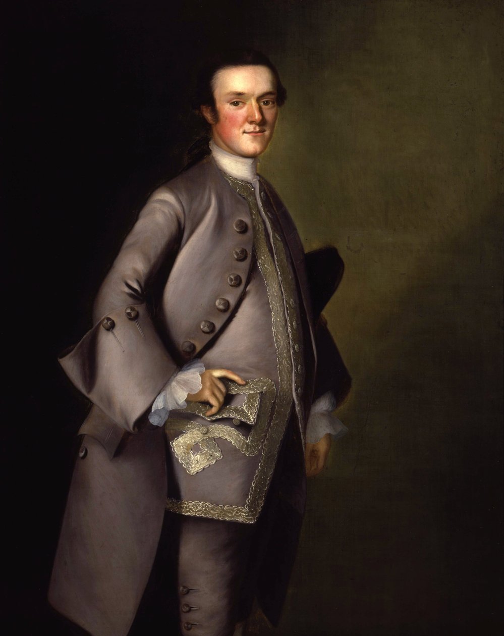 Retrato de Thomas Wentworth, 1761 de Joseph Jonathan Blackburn