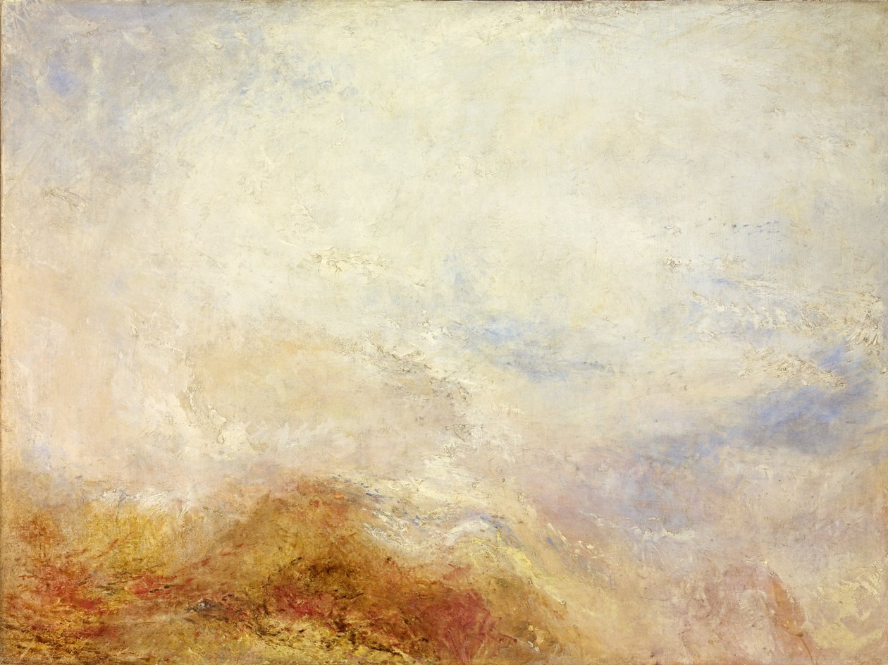 Una escena de montaña, Val d