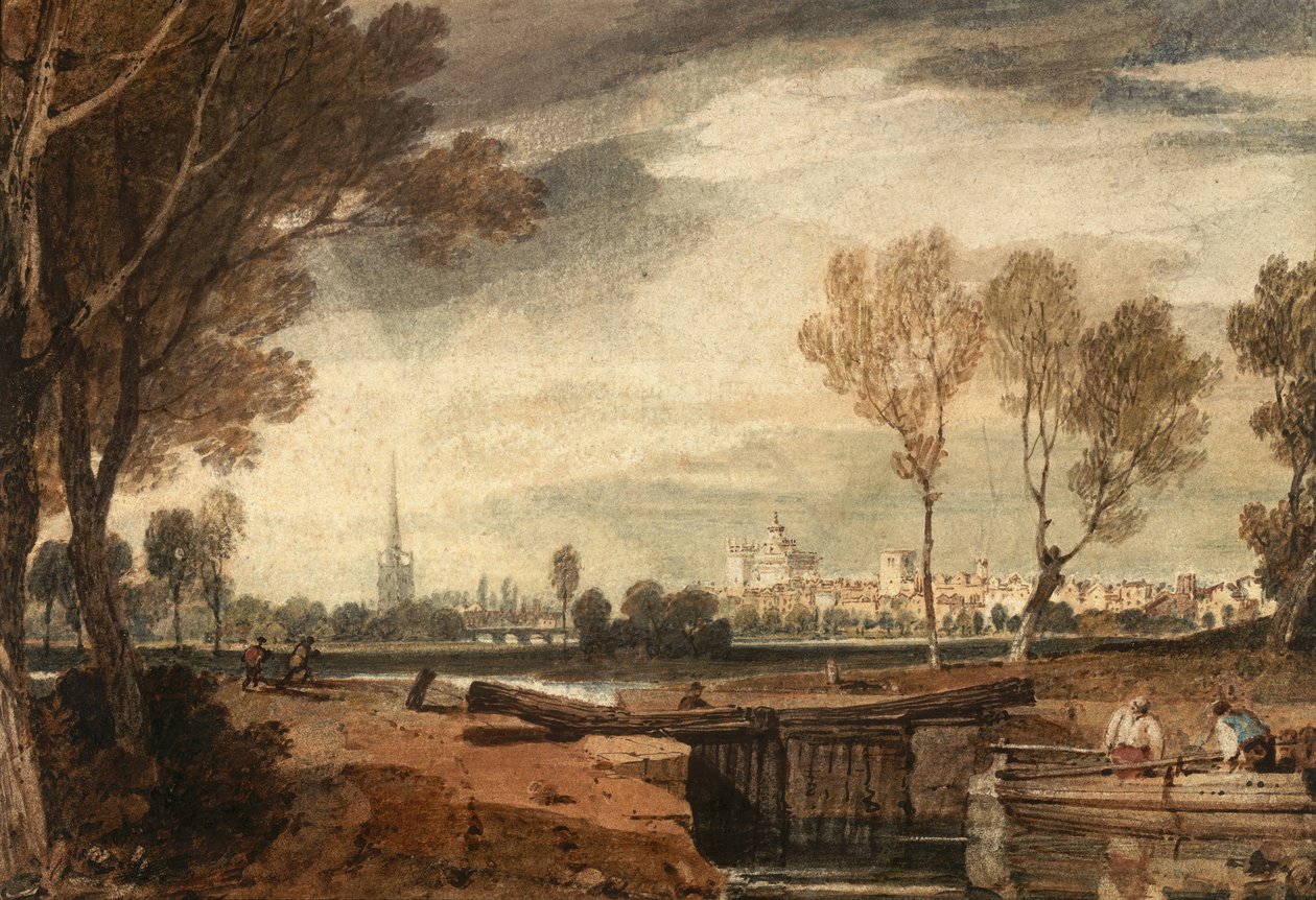 Abingdon, Oxfordshire, c.1805 de Joseph Mallord William Turner