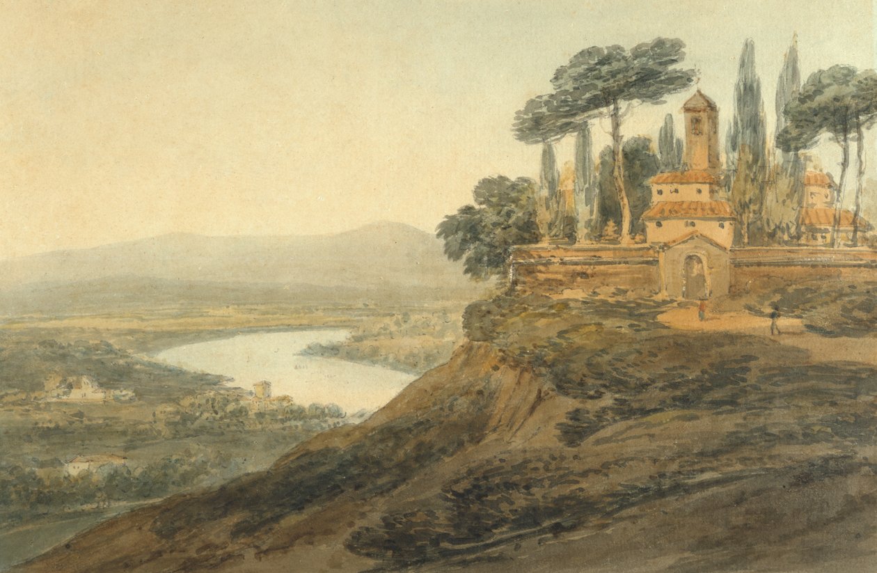 Una villa italiana de Joseph Mallord William Turner