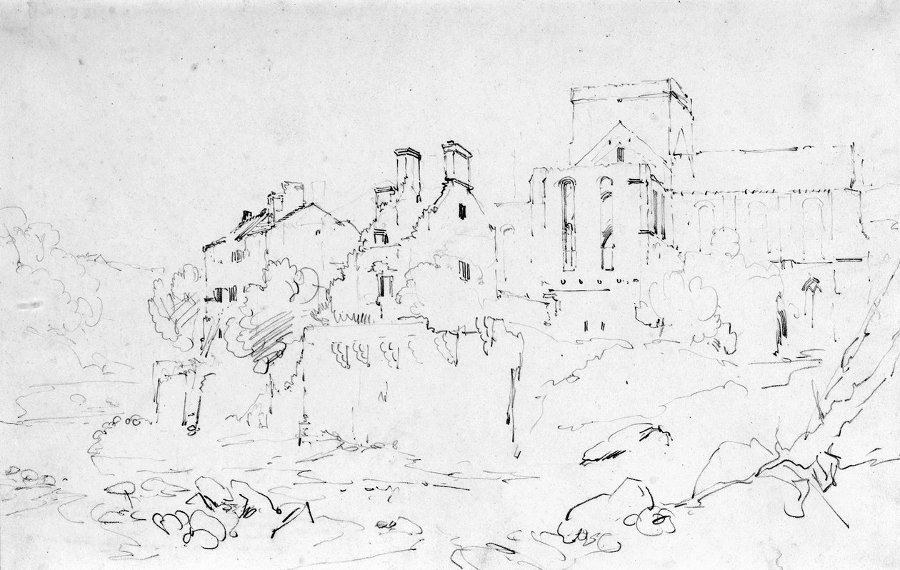 Priorato de Brinkburn, Northumberland de Joseph Mallord William Turner