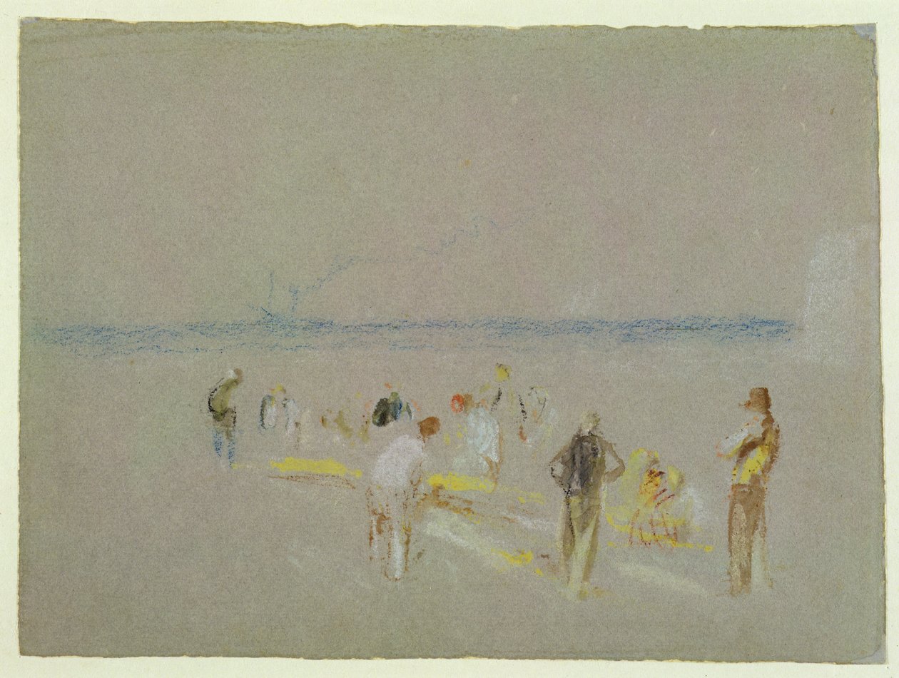 Críquet en las arenas de Goodwin de Joseph Mallord William Turner
