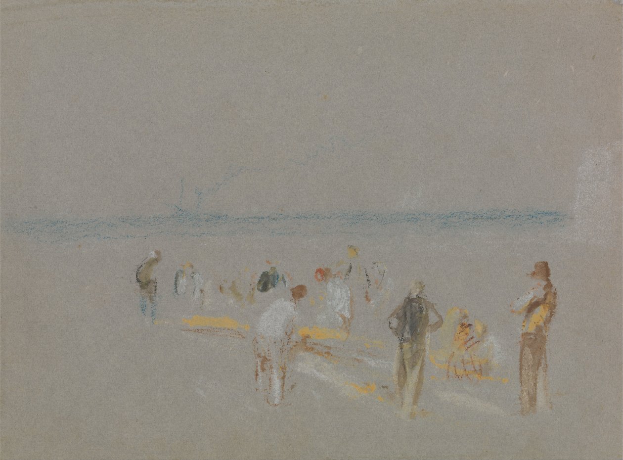 Críquet en las arenas de Goodwin de Joseph Mallord William Turner