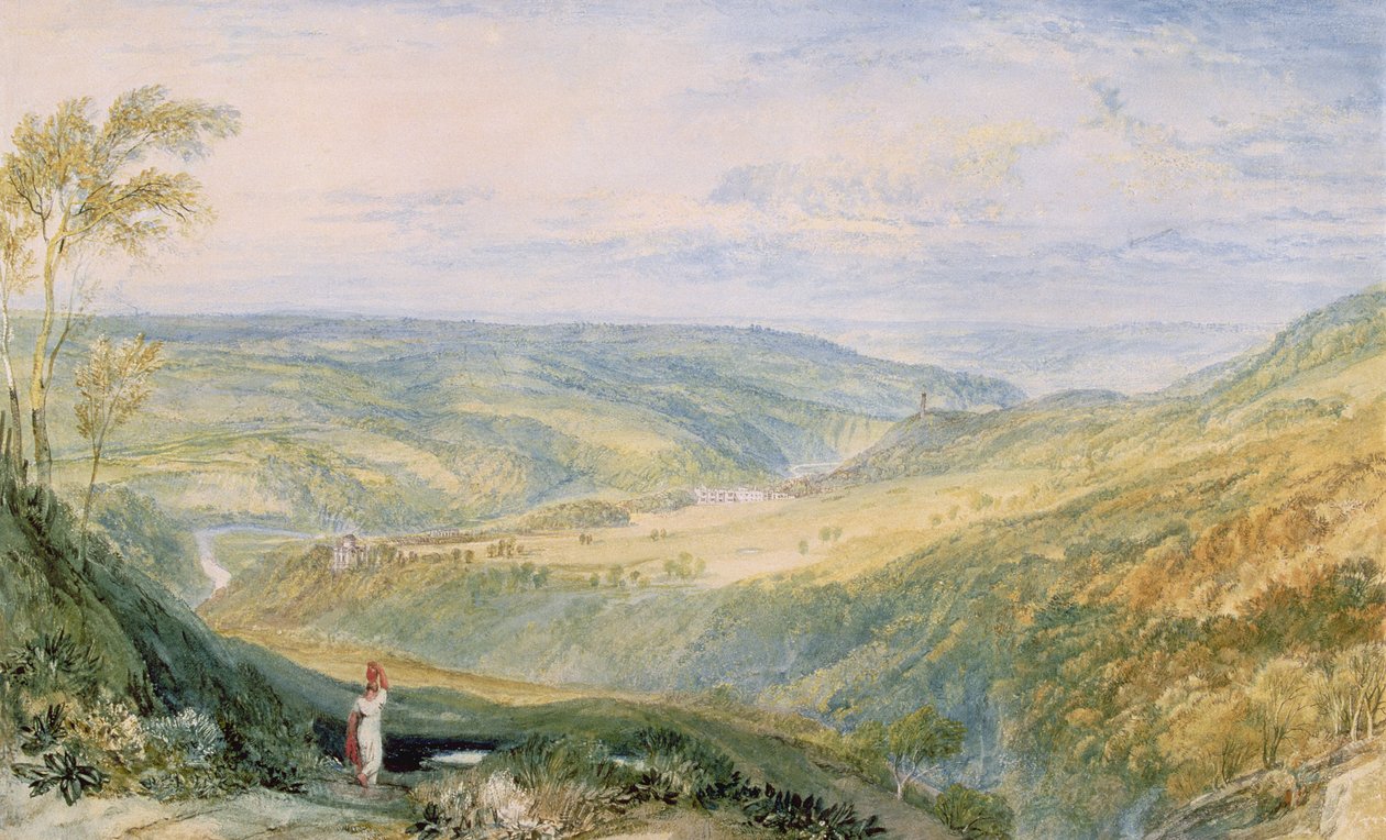 Gibside, Condado de Durham desde el Sur de Joseph Mallord William Turner