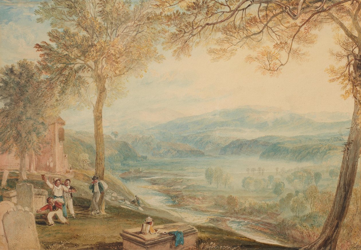Cementerio de la iglesia de Kirkby Lonsdale de Joseph Mallord William Turner