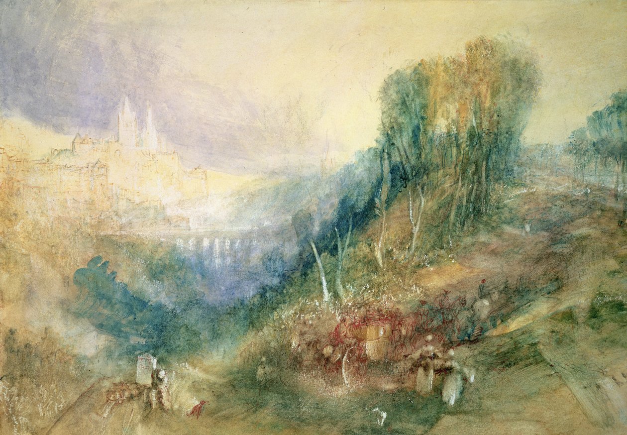 Lausana desde el Oeste de Joseph Mallord William Turner