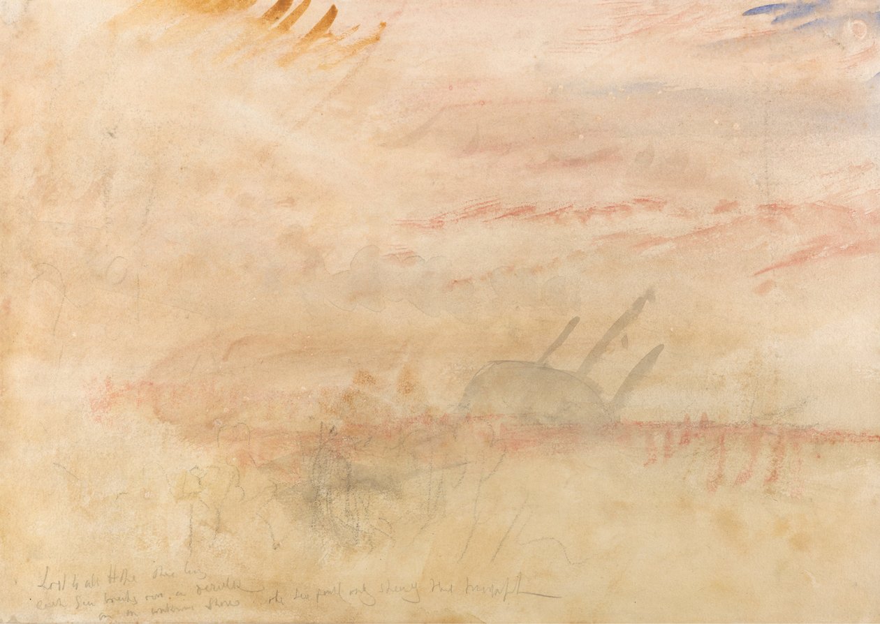 Perdido sin esperanza el bergantín de Joseph Mallord William Turner