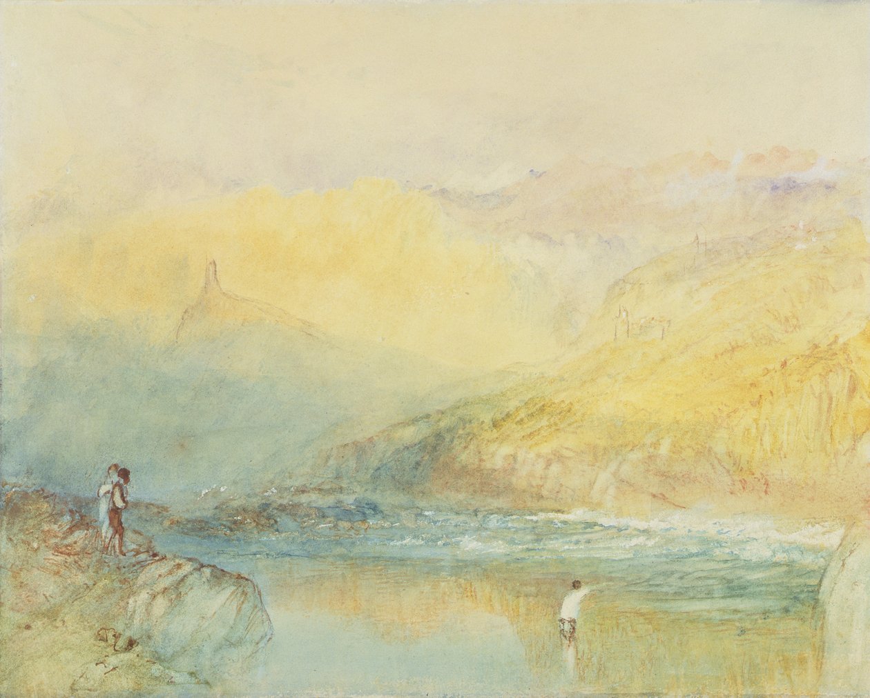 En el Mosela, cerca de Traben Trarbach de Joseph Mallord William Turner