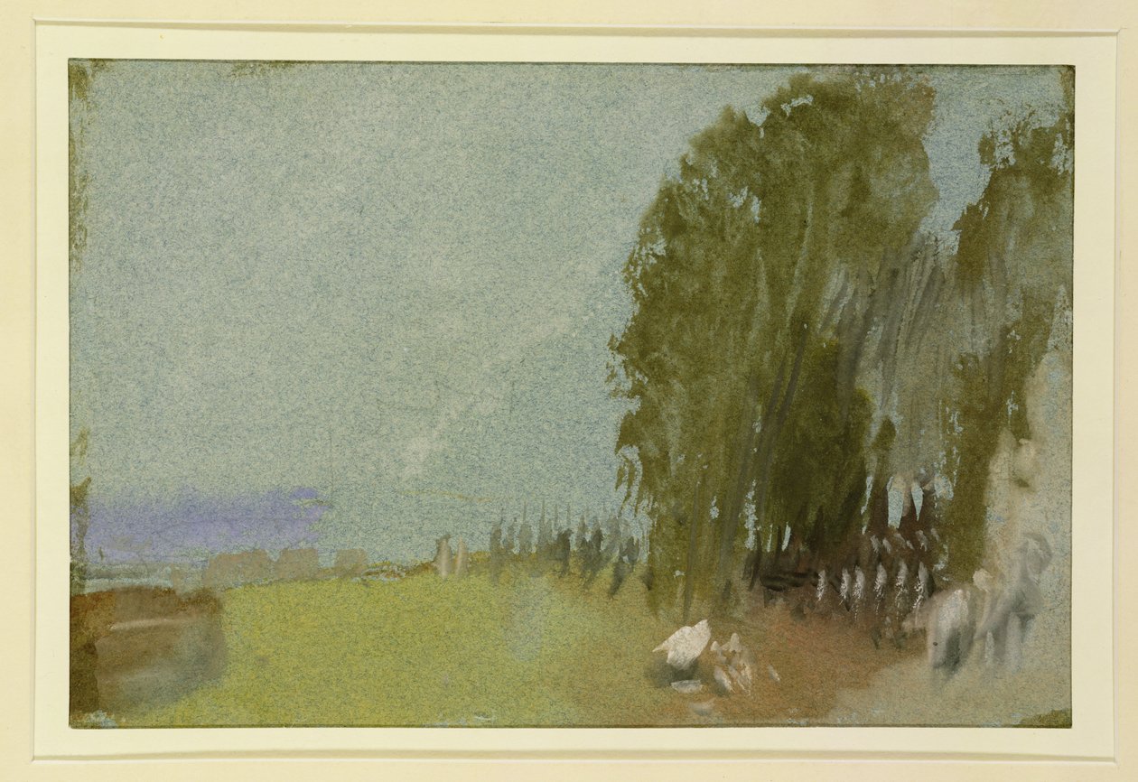 Segadores sobre el Sena en St. Cloud de Joseph Mallord William Turner