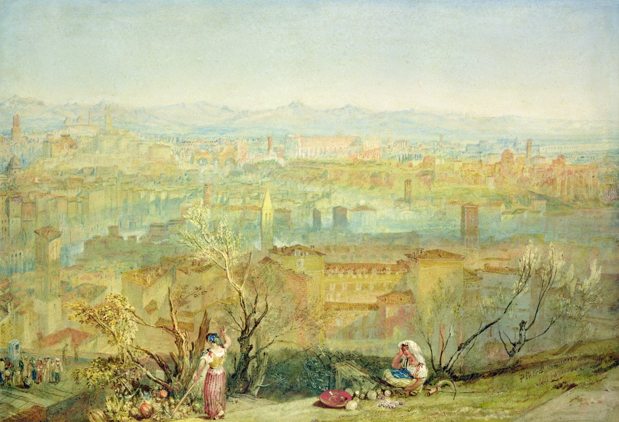 Roma desde San Pietro de Joseph Mallord William Turner