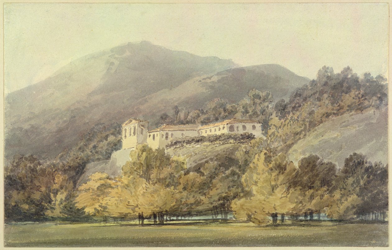 Santa Lucía, Un Convento cerca de Caserta, c.1795 de Joseph Mallord William Turner