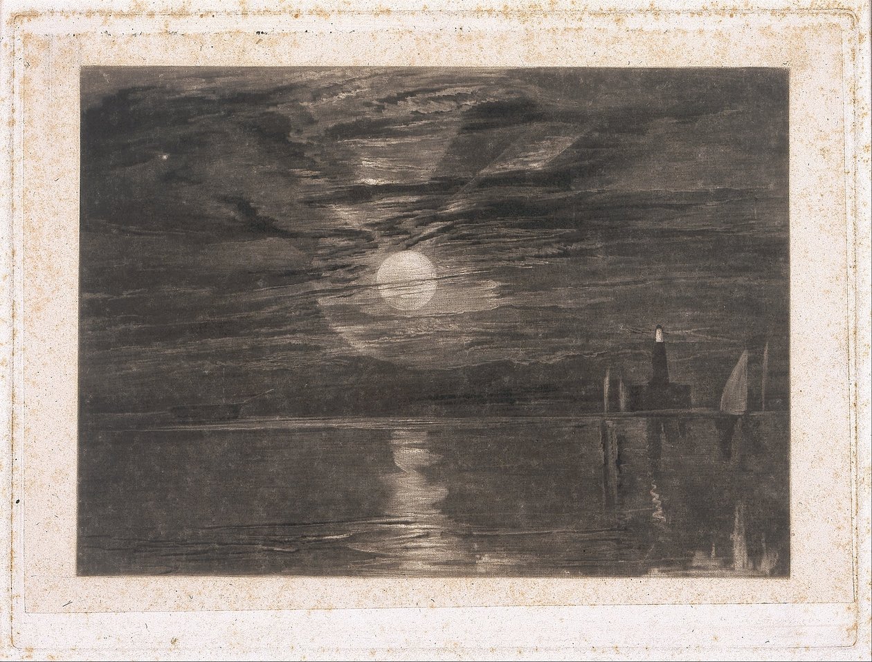 Faro de Shields de Joseph Mallord William Turner