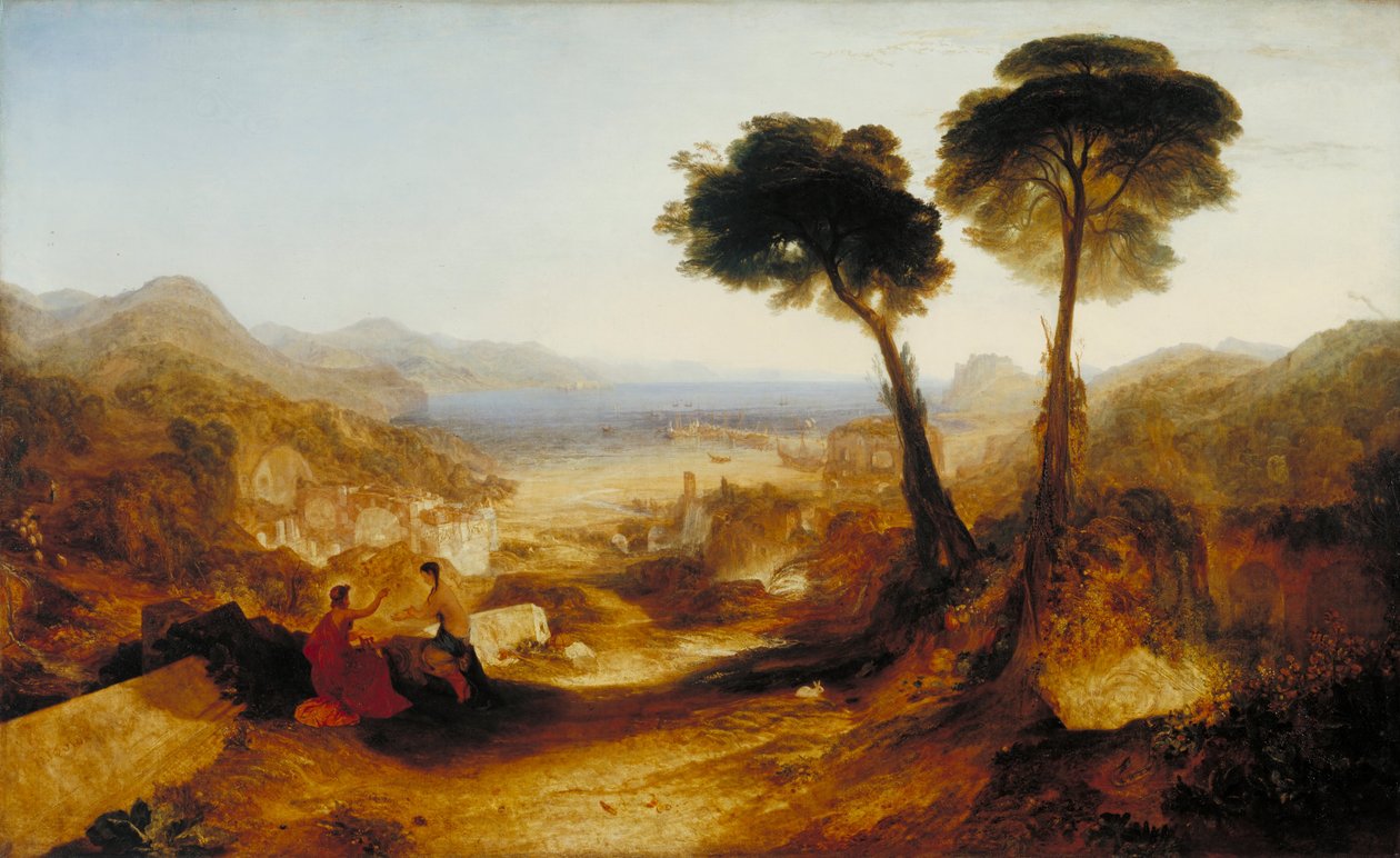 La bahía de Baiae, con Apolo y la Sibila de Joseph Mallord William Turner