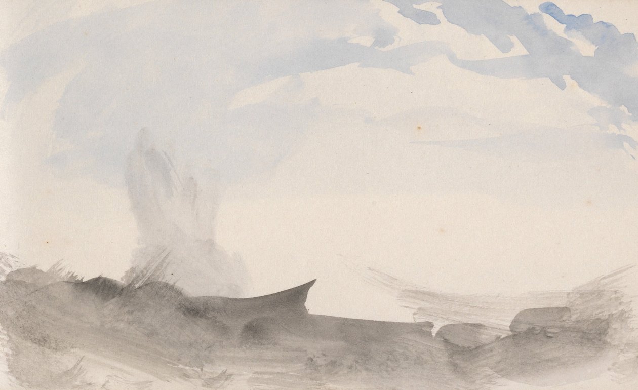 El cuaderno de bocetos del canal de Joseph Mallord William Turner