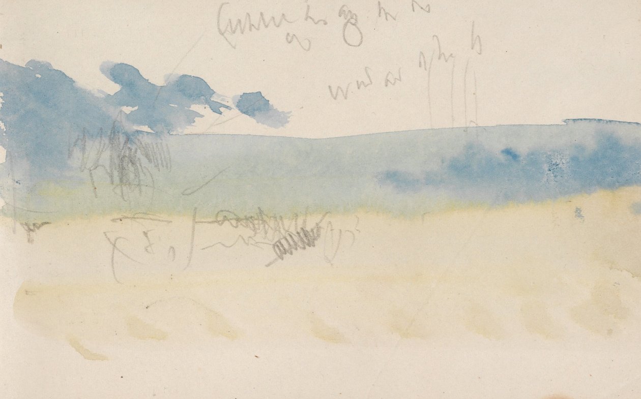 El cuaderno del canal de Joseph Mallord William Turner
