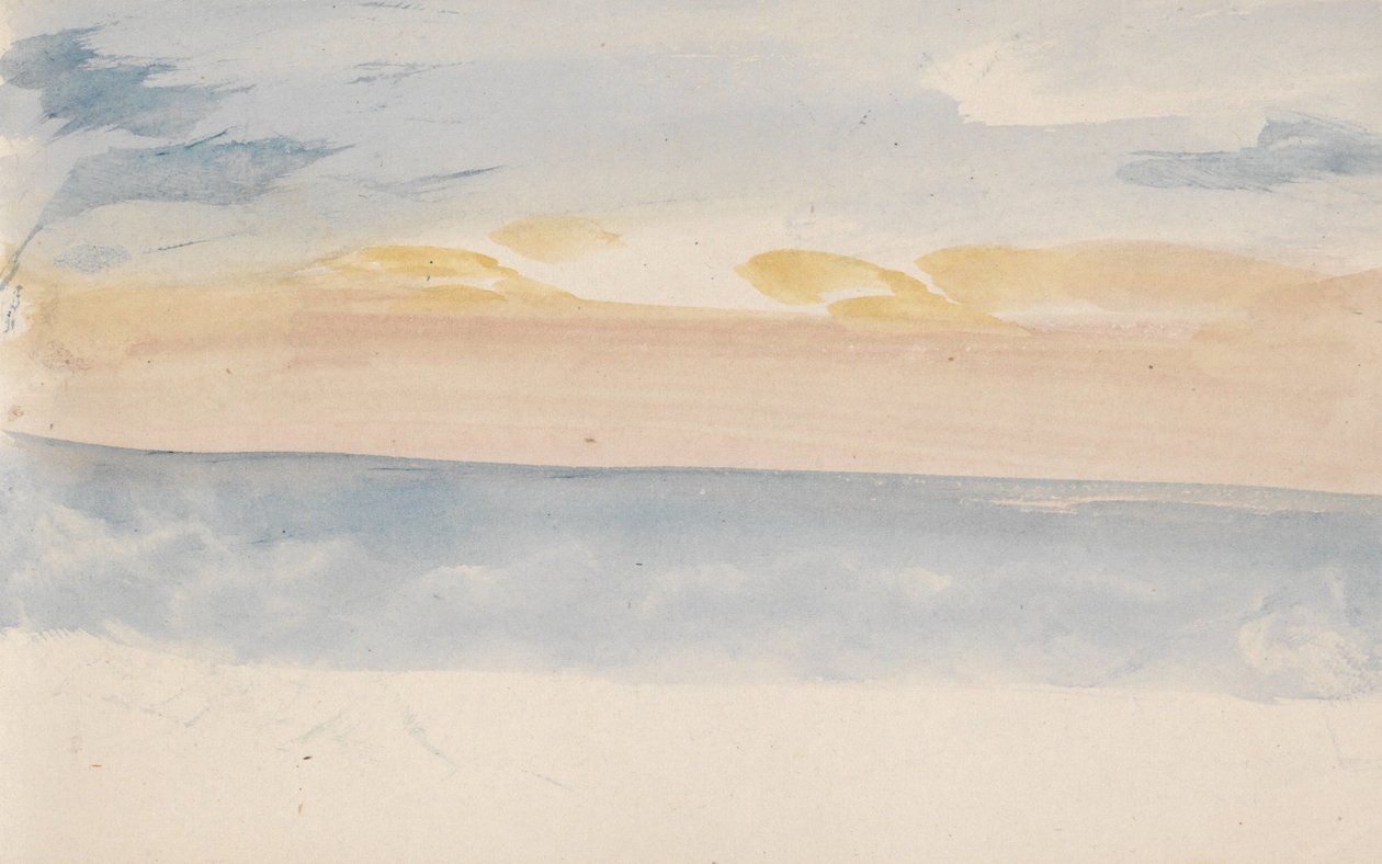 El cuaderno del canal de Joseph Mallord William Turner