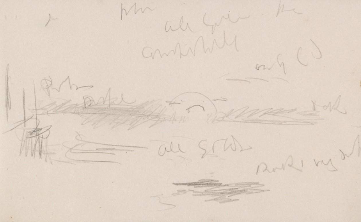 El Cuaderno del Canal de Joseph Mallord William Turner