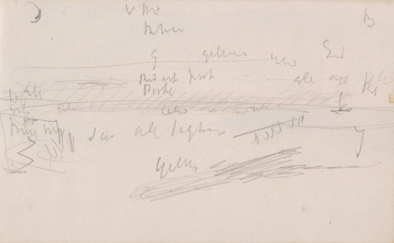 El cuaderno del canal de Joseph Mallord William Turner