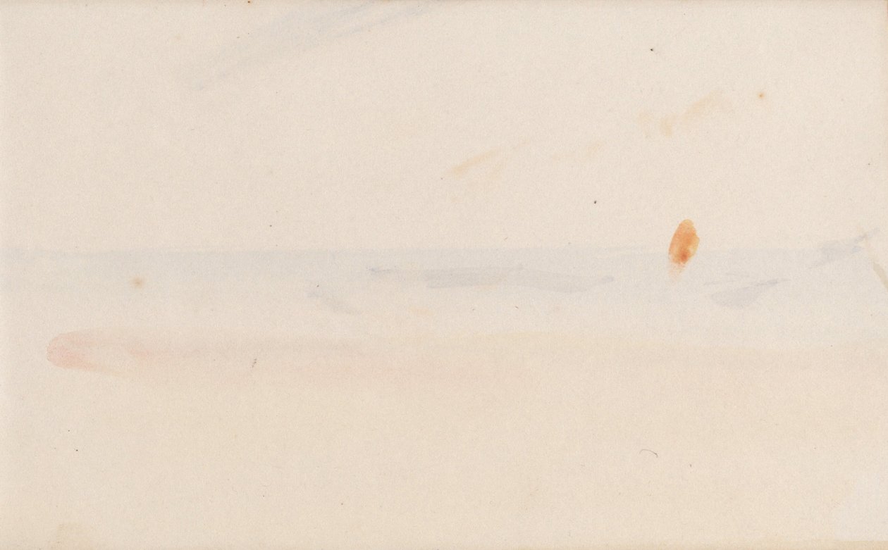 El cuaderno de bocetos del canal de Joseph Mallord William Turner