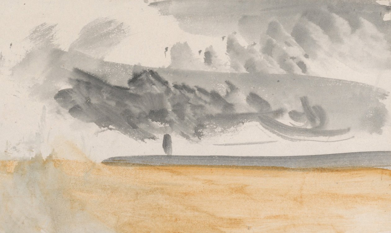 El cuaderno de bocetos del canal de Joseph Mallord William Turner