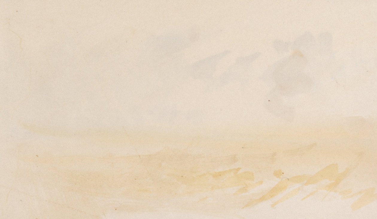 El cuaderno de bocetos del canal de Joseph Mallord William Turner
