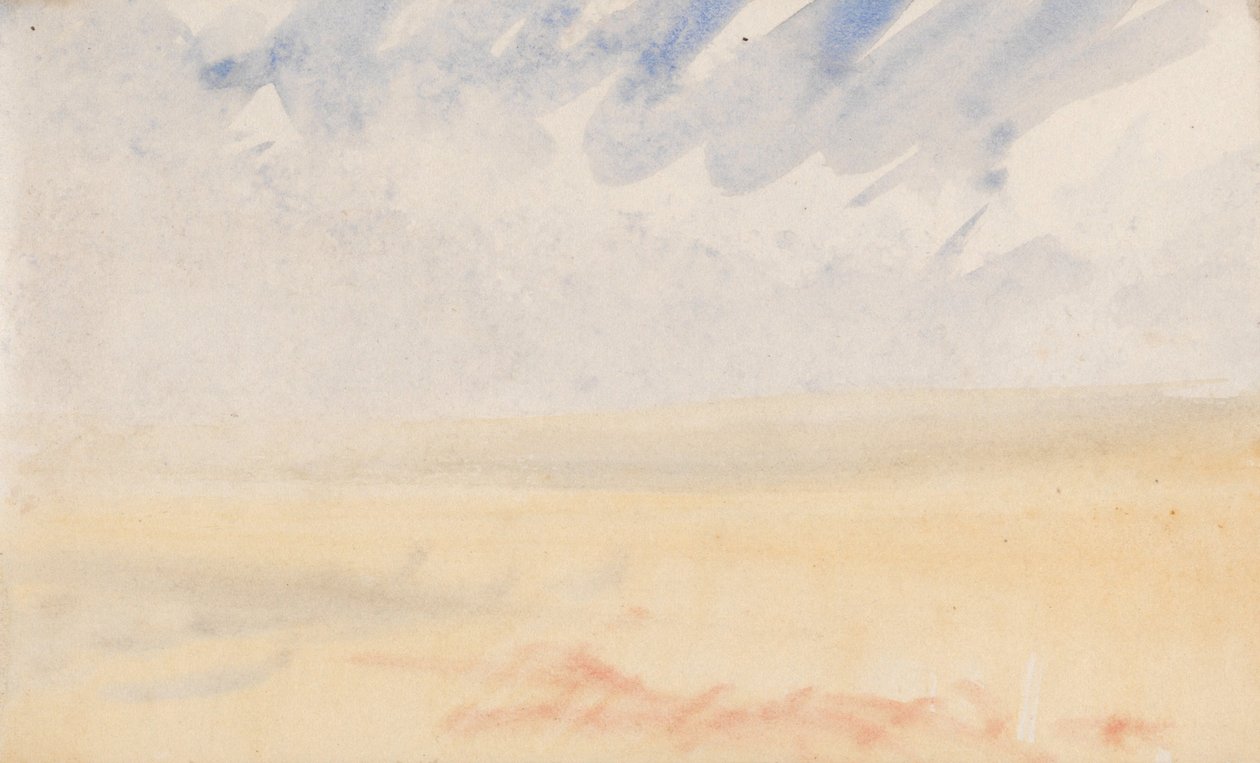 El cuaderno de bocetos del canal de Joseph Mallord William Turner