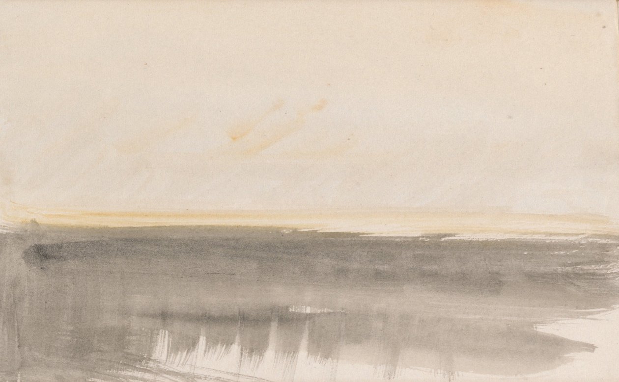 El cuaderno del canal de Joseph Mallord William Turner
