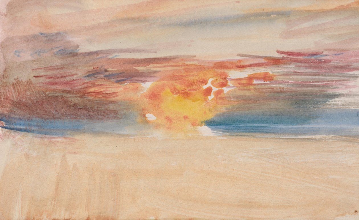 El cuaderno del canal de Joseph Mallord William Turner