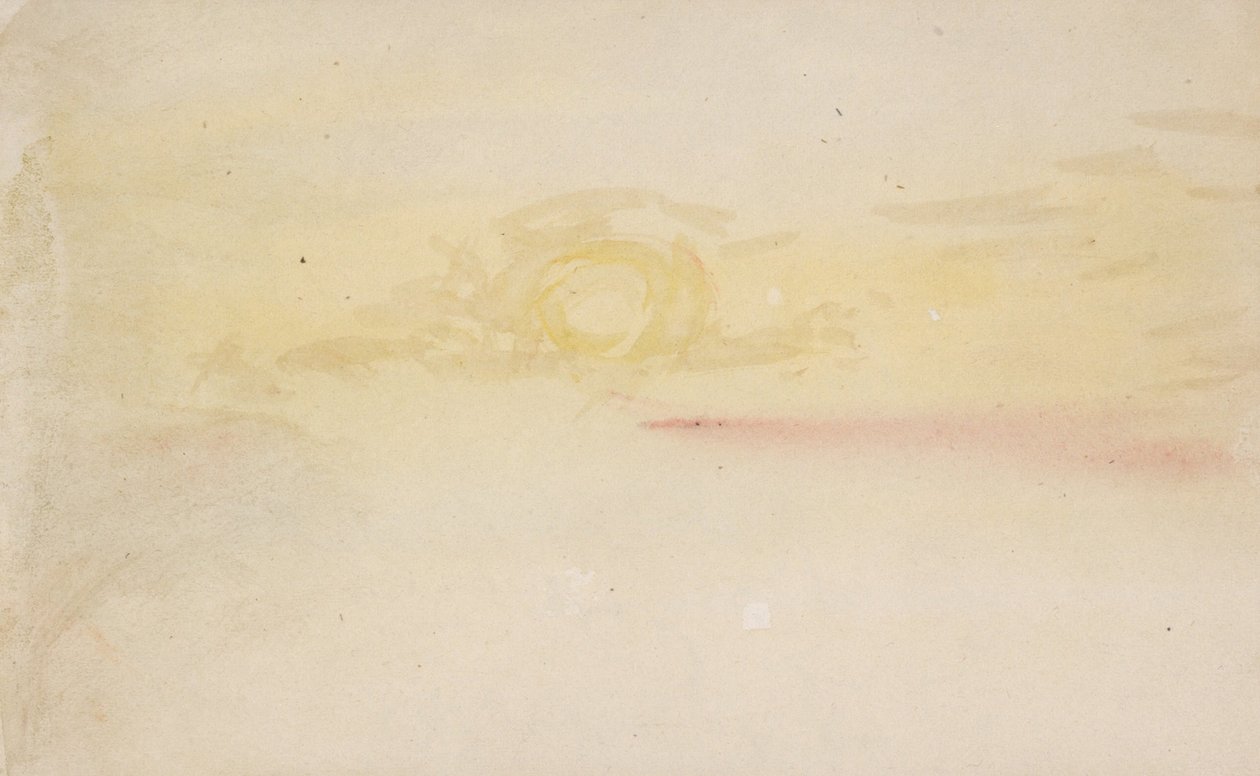 El cuaderno del canal de Joseph Mallord William Turner