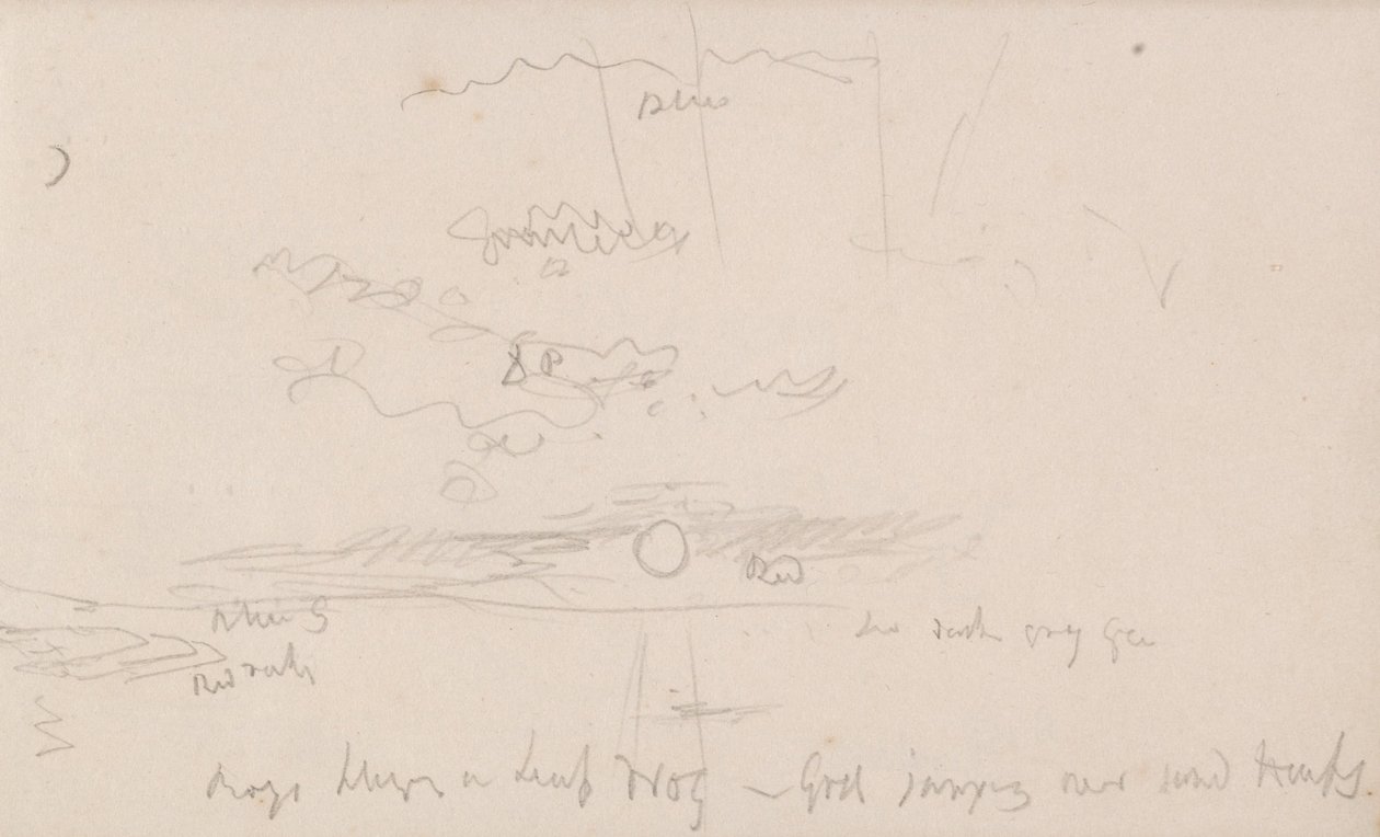 El cuaderno del canal de Joseph Mallord William Turner