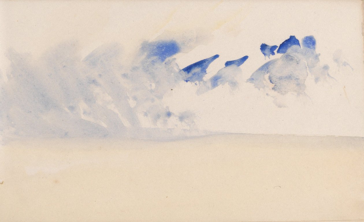El cuaderno de bocetos del canal de Joseph Mallord William Turner