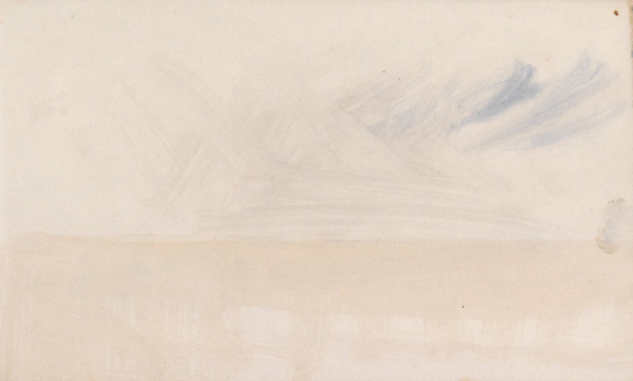 El cuaderno de bocetos del canal de Joseph Mallord William Turner