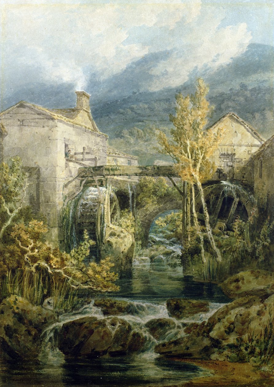 El Viejo Molino, Ambleside de Joseph Mallord William Turner