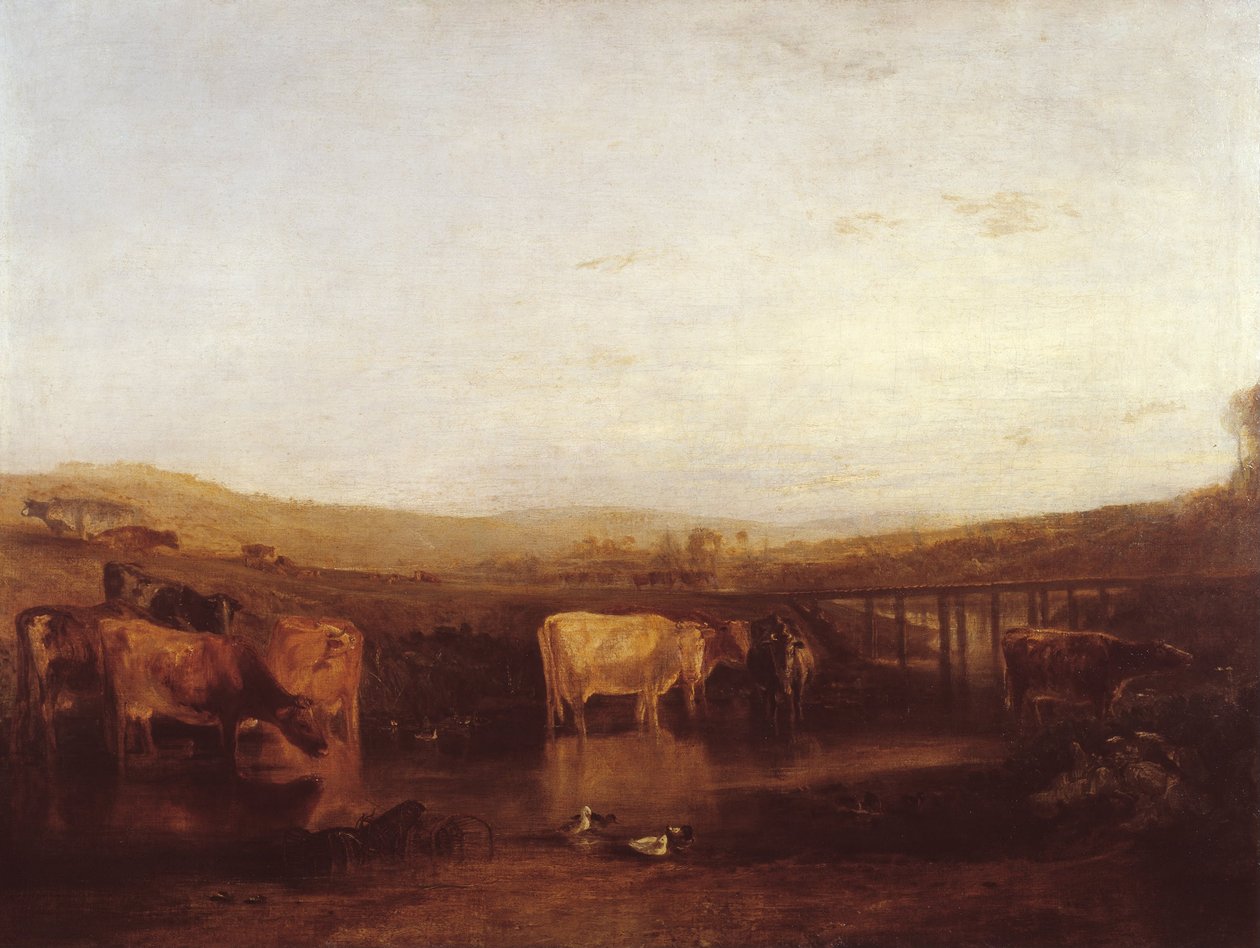 Unión del Támesis y el Isis (Dorchester Mead, Oxfordshire) de Joseph Mallord William Turner