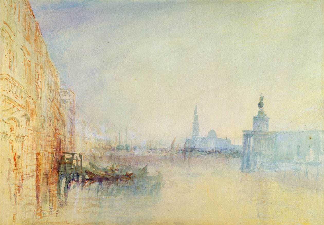Venecia, la boca del Gran Canal, c.1840 de Joseph Mallord William Turner